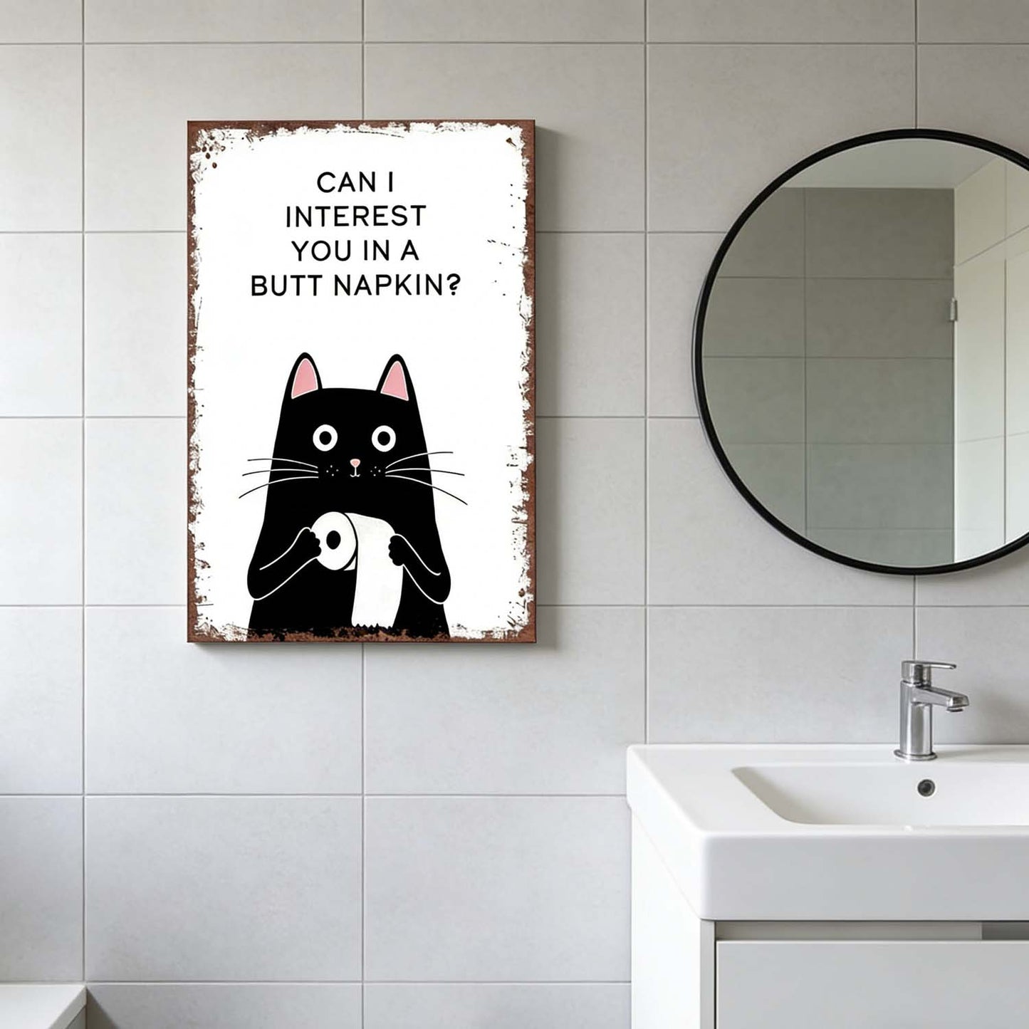 Vintage Humor Gallery Wrapped Canvas Prints - VP001