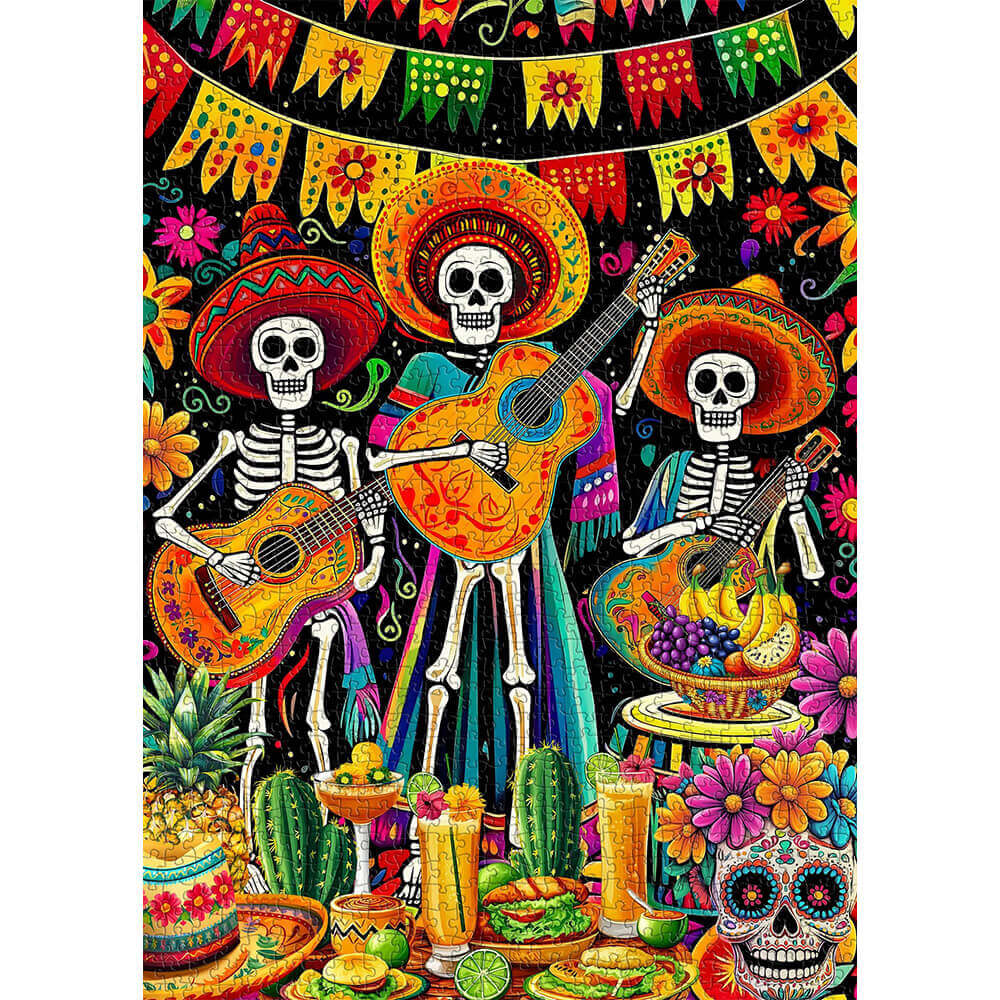 Dance Of The Undead Jigsaw Puzzle 1000-Piece