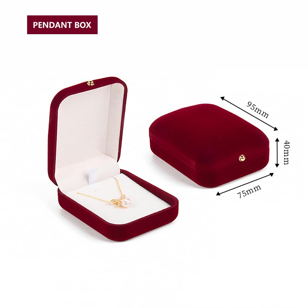 Elegant Velvet Jewelry Boxes For Rings, Earrings & Necklaces