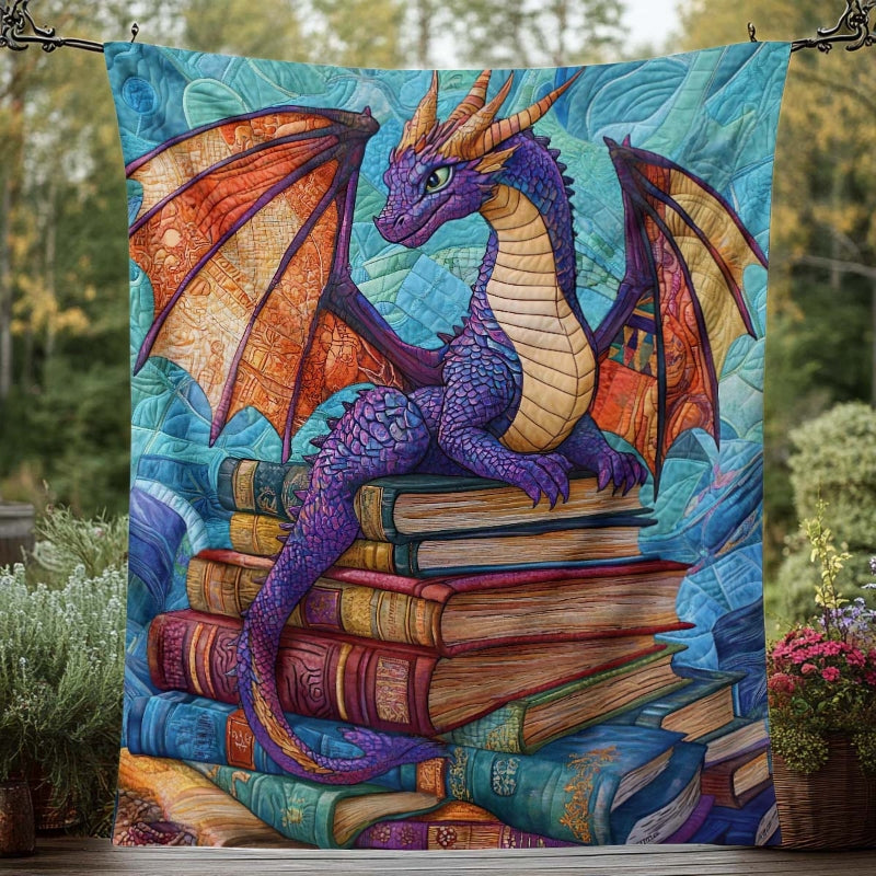 Mythical Wisdom Dragon Blanket - H208 - Premium Blanket