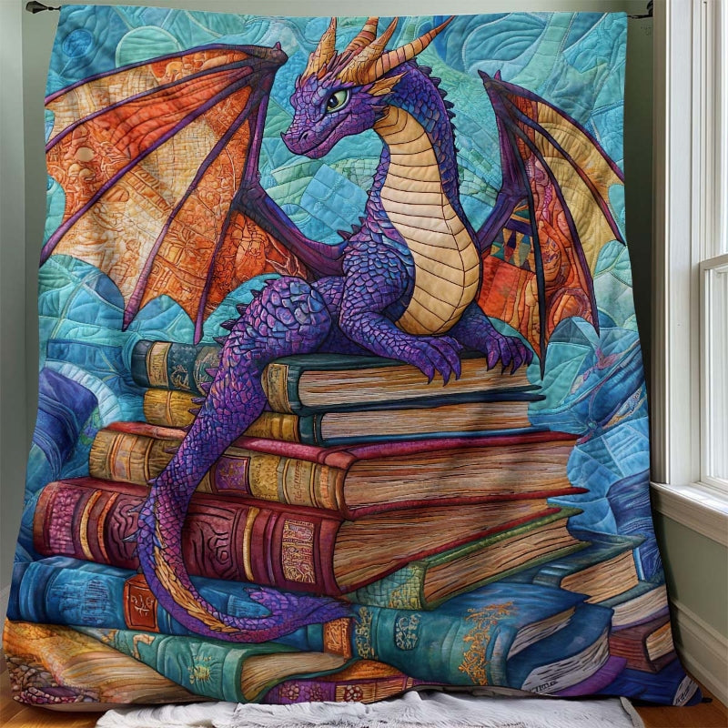 Mythical Wisdom Dragon Blanket - H208 - Premium Blanket