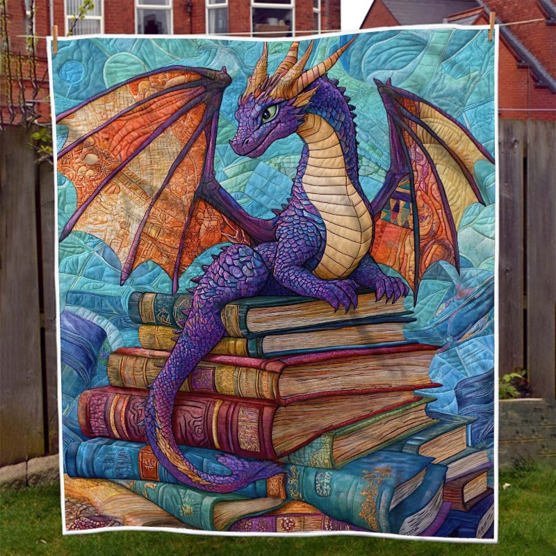 Mythical Wisdom Dragon Blanket - H208 - Premium Blanket
