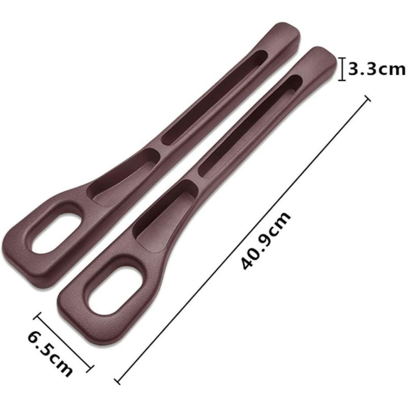 Dual-Slot Car Seat Gap Organizer - No More Lost Items - All Within Reach