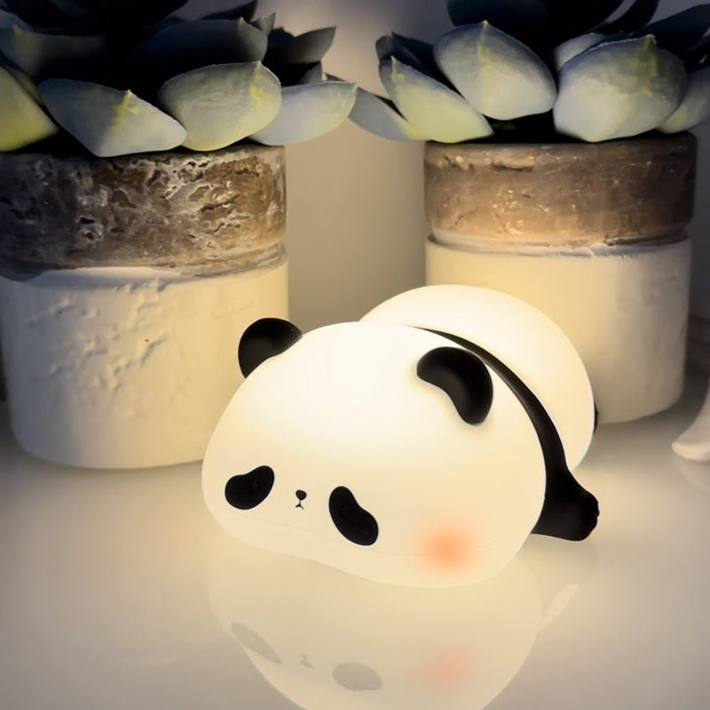 Animal Silicone Soft Night Lights with Touch Sensor - Panda