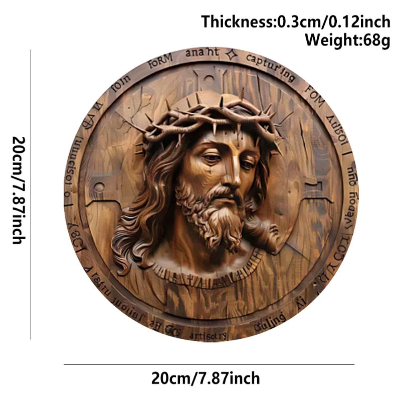 Classic Style The Holy Family Lamb 2D Christmas Nativity Hanging Ornaments