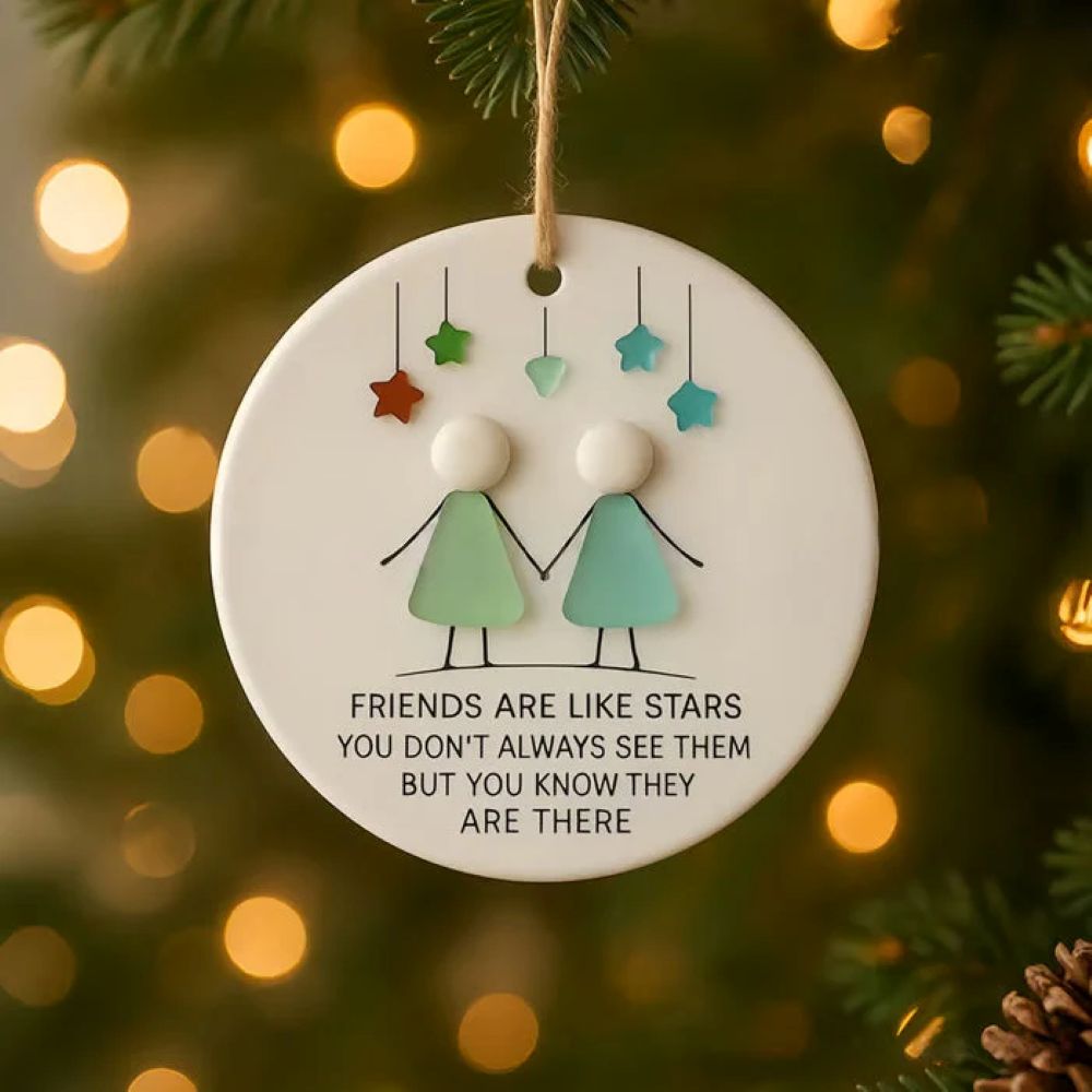 Heart-Shaped Sea Glass Friendship Decor🌊✨ Shaped by Nature & Crafted by Hand💝