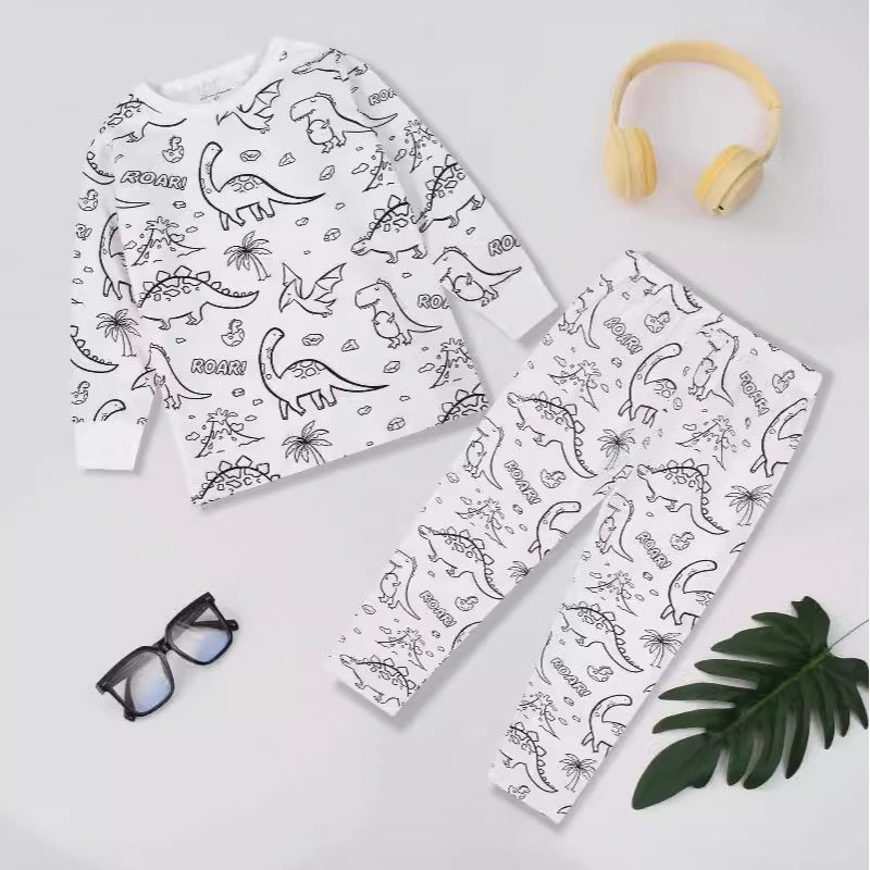 DIY Paintable Pajama Set for Children