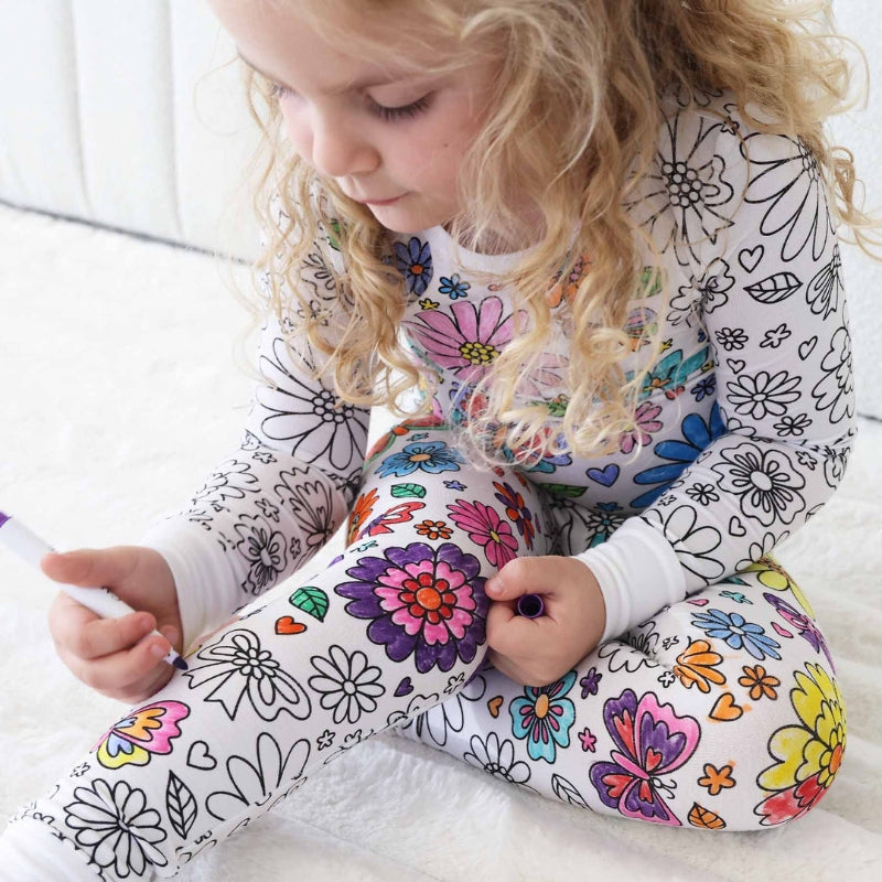 DIY Paintable Pajama Set for Children