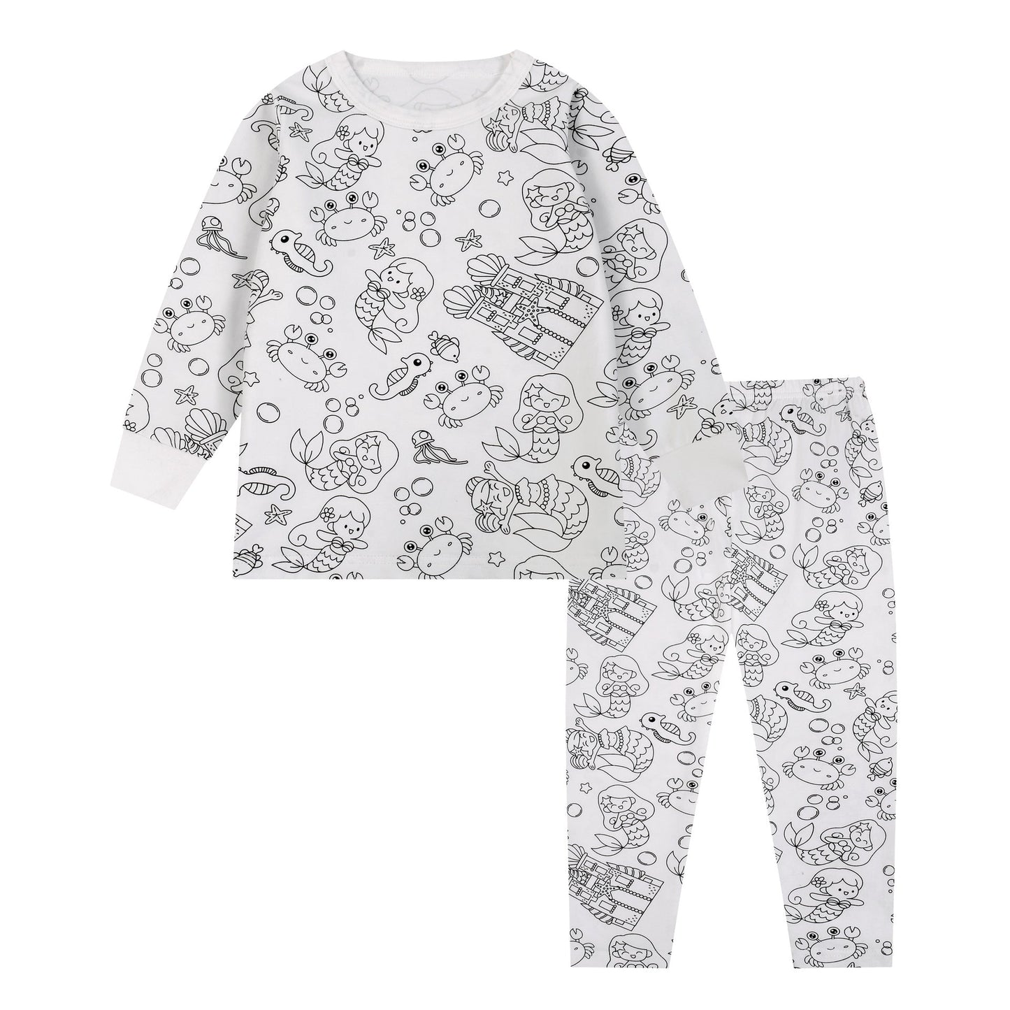 DIY Paintable Pajama Set for Children