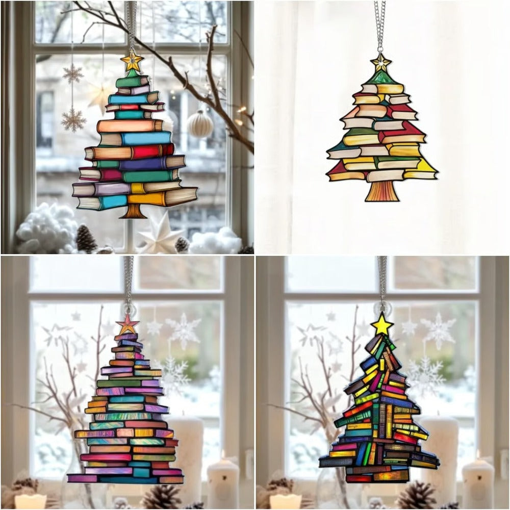 Christmas Book Tree Ornament