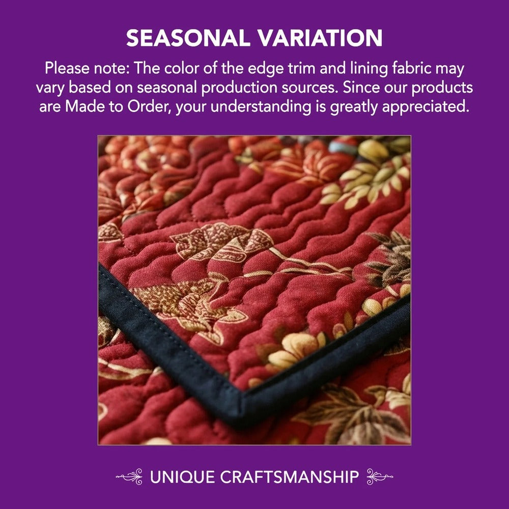 Silent Snowfall Retreat Round Rug - H714