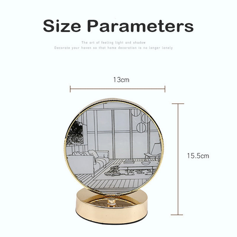 LED Mirror and Lighting Painting Multifunctional Decoration