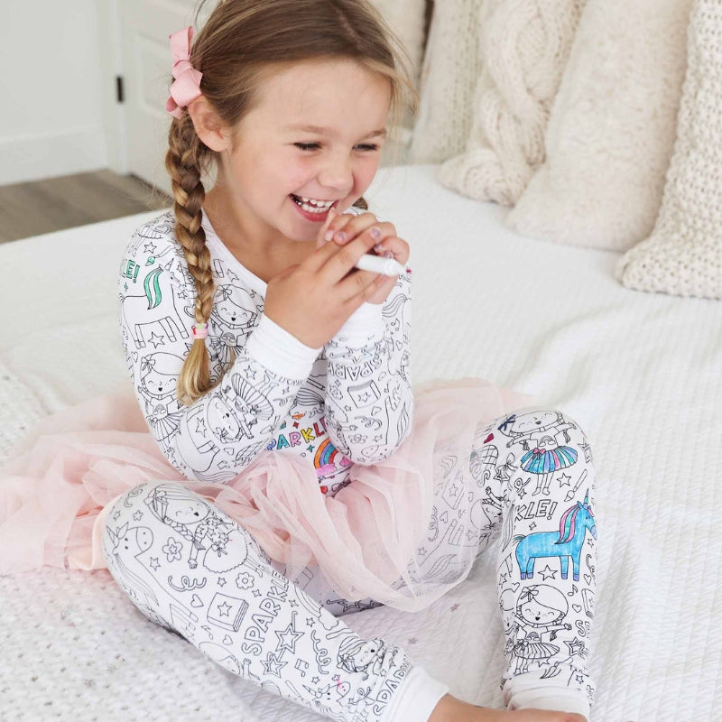 DIY Paintable Pajama Set for Children