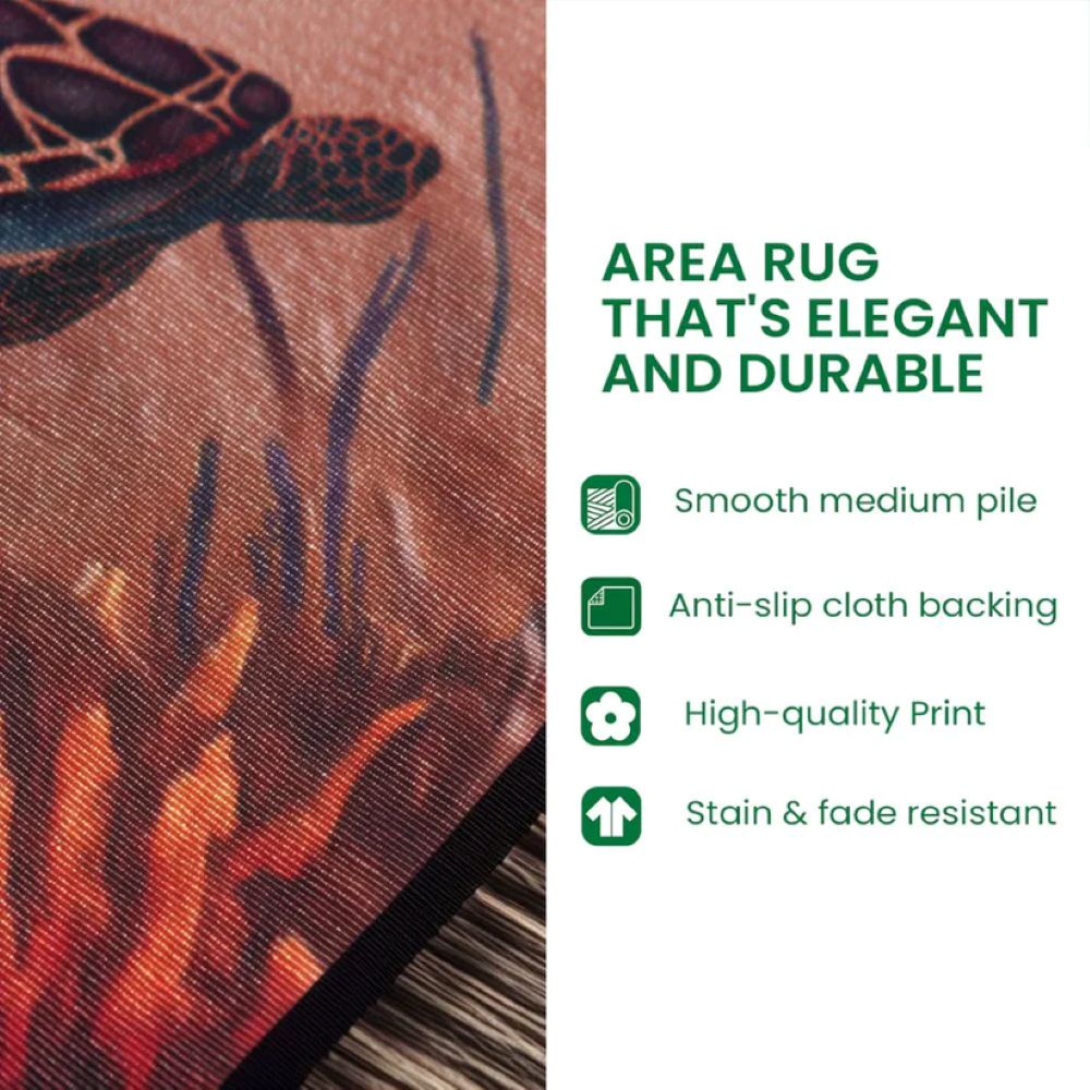 Winter Wilderness Bear - 3D Illusion Area Rug - H632