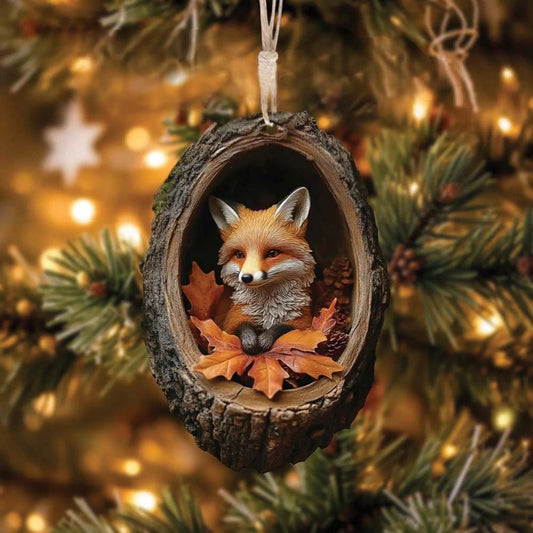Fox - Animal Christmas Ornament CH100