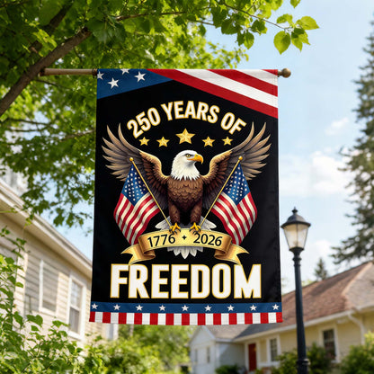 250th Anniversary Freedom Eagle Flag - C040