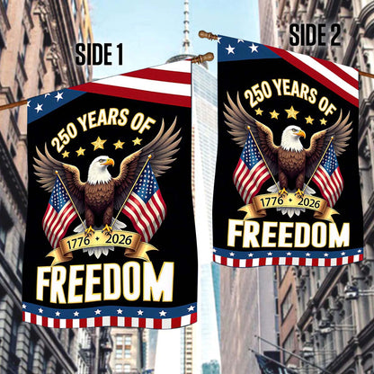 250th Anniversary Freedom Eagle Flag - C040