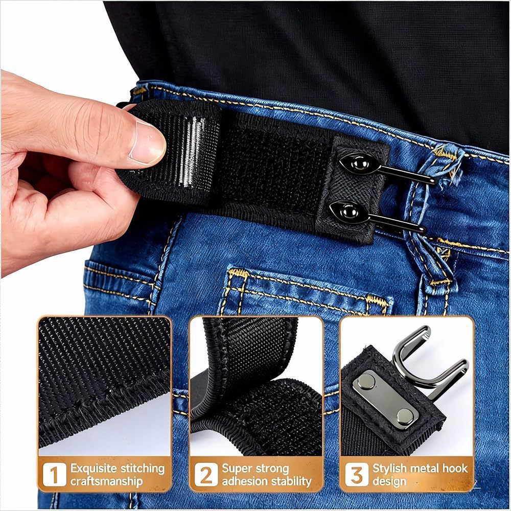 No-Buckle Adjustable Elastic Belt