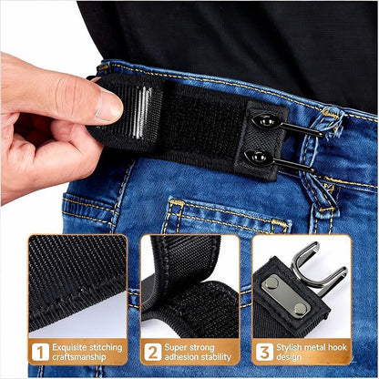 No-Buckle Adjustable Elastic Belt