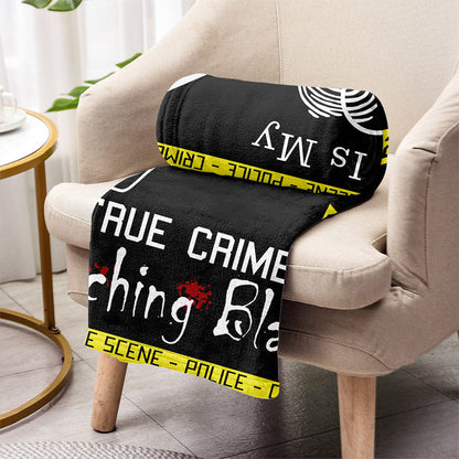 This Is My True Crime Watching Blanket - D342 - Premium Blanket