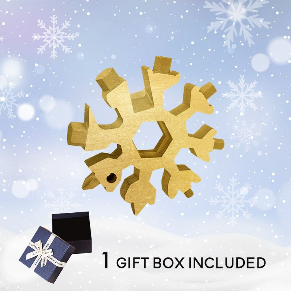 Snowflake - MultiTool 18-in-1 Stainless Steel Portable For Outdoor Adventure