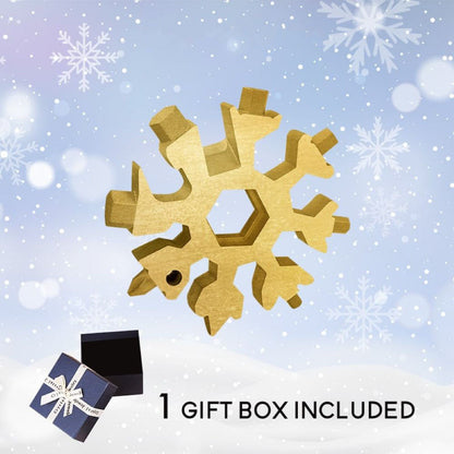 Snowflake - MultiTool 18-in-1 Stainless Steel Portable For Outdoor Adventure