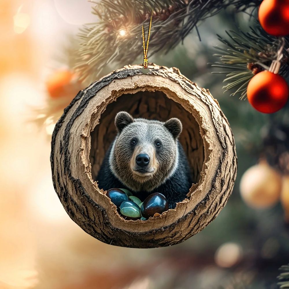 Bear - Animal Christmas Ornament CH094