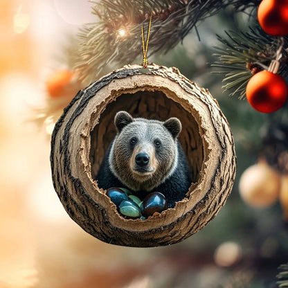 Bear - Animal Christmas Ornament CH094
