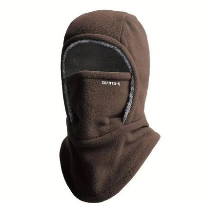 Thermal Fleece Balaclava – Windproof 3-in-1 Winter Hat, Mask & Neck Warmer