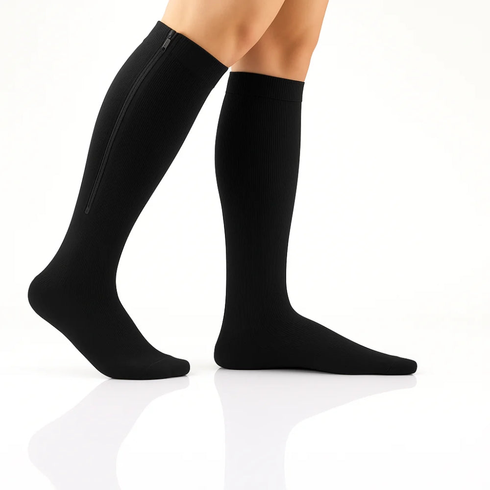 Zipper Compression Socks
