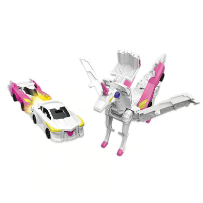 2-in-1 Transforming Dragon Car Toy with Collision Action