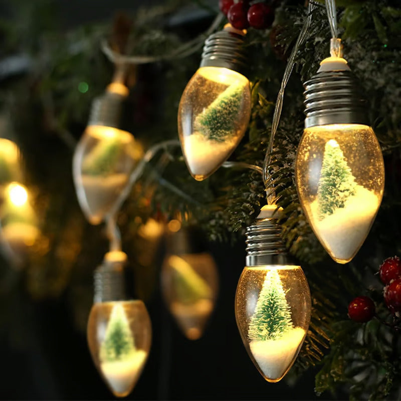 Christmas String Lights - Led Bulb String Lights