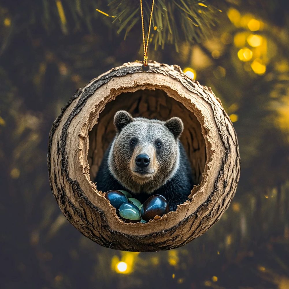 Bear - Animal Christmas Ornament CH094