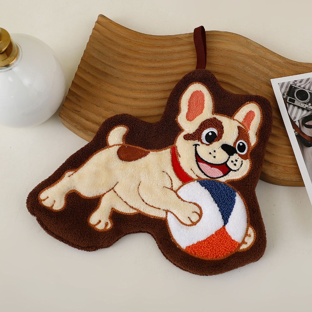 Adorable Dog Hand Towels - H552