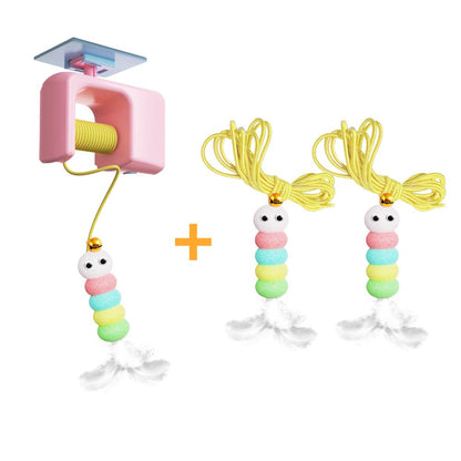 Automatic Electric Cat Teaser Toy With Rising & Falling Motion