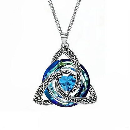 12-Month Celtic Knot Birthstone Heirloom Necklace