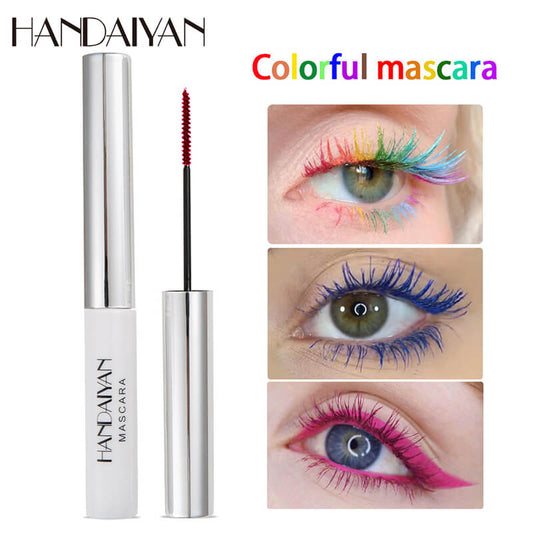 12 Colors Colorful Mascara