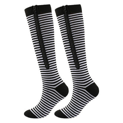Zipper Compression Socks