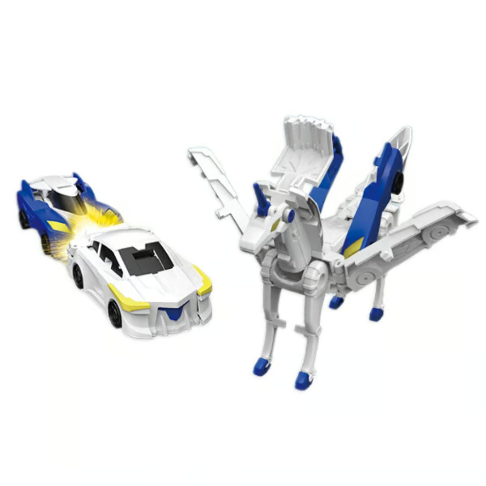 2-in-1 Transforming Dragon Car Toy with Collision Action