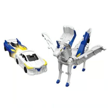 2-in-1 Transforming Dragon Car Toy with Collision Action
