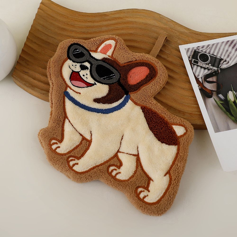 Adorable Dog Hand Towels - H552