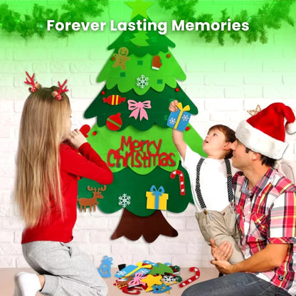 Light Up DIY Felt Christmas Tree 🎄⛄