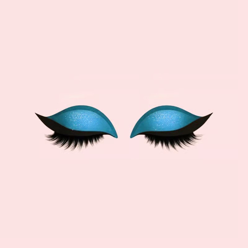 Lazy Eye Shadow Eyelash Patch