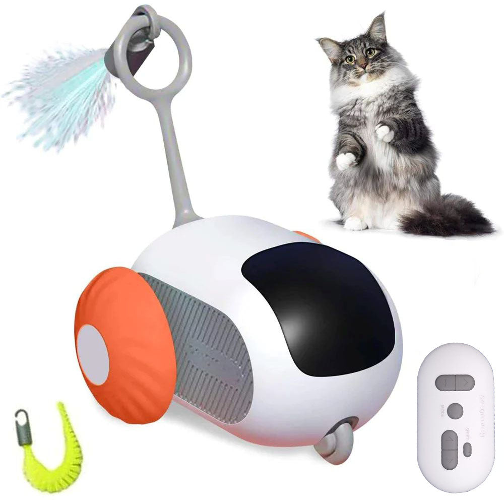 Smart Interactive Remote Control Toy Car For Cats