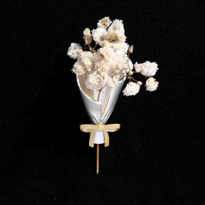 Real Flower Keepsake Brooch - Personalized Your Own Floral