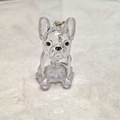 Dog Hair Collector Keychain Charm Memorial Storage Box