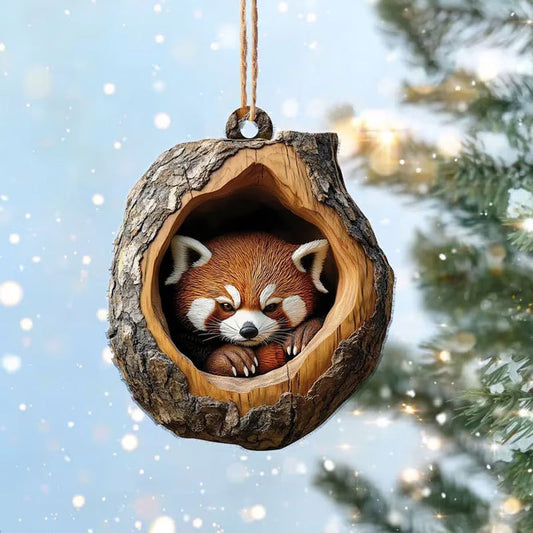 Red Panda - Animal Christmas Ornament CH013