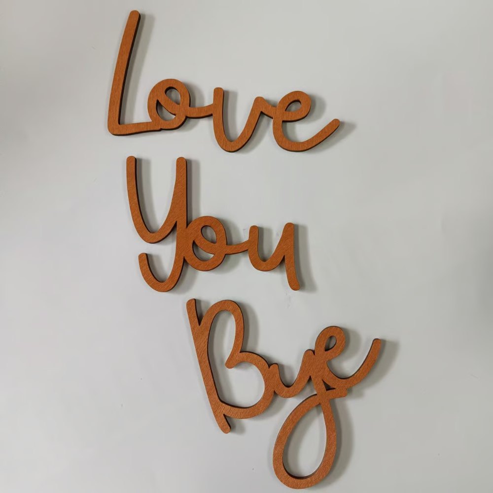 Wooden Wall Hanging Sign Decoration