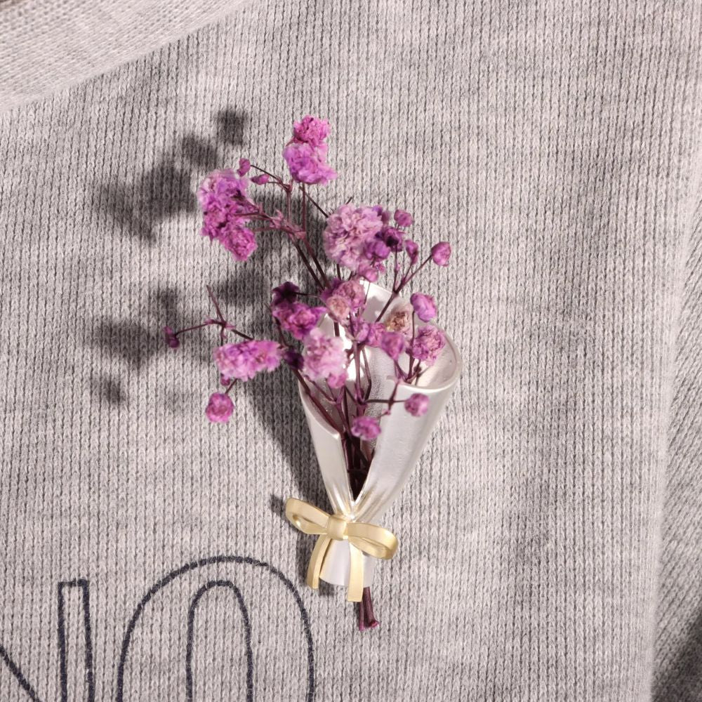 Real Flower Keepsake Brooch - Personalized Your Own Floral