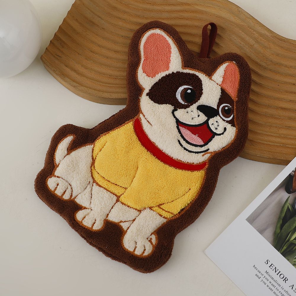 Adorable Dog Hand Towels - H552